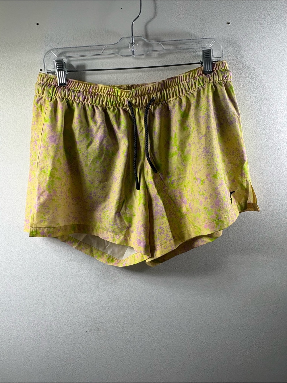Flag Nor Fail Apex Collection XL Neon Splatter Athletic Running Shorts